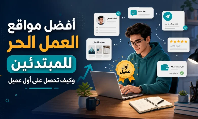 أفضل مواقع العمل الحر للمبتدئين